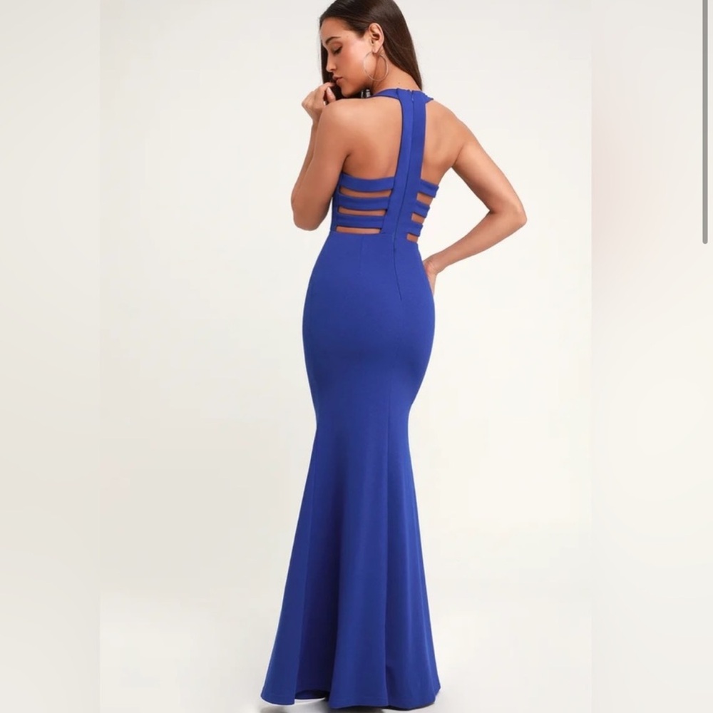 Lulus royal blue gown